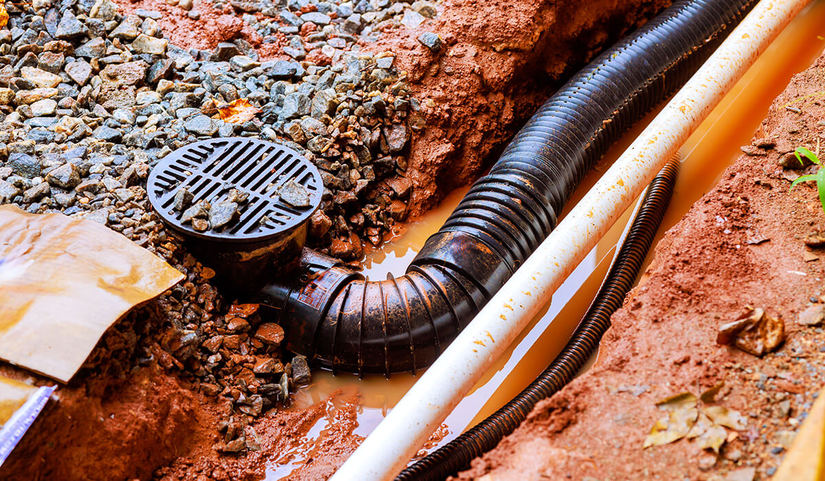 drain pipes