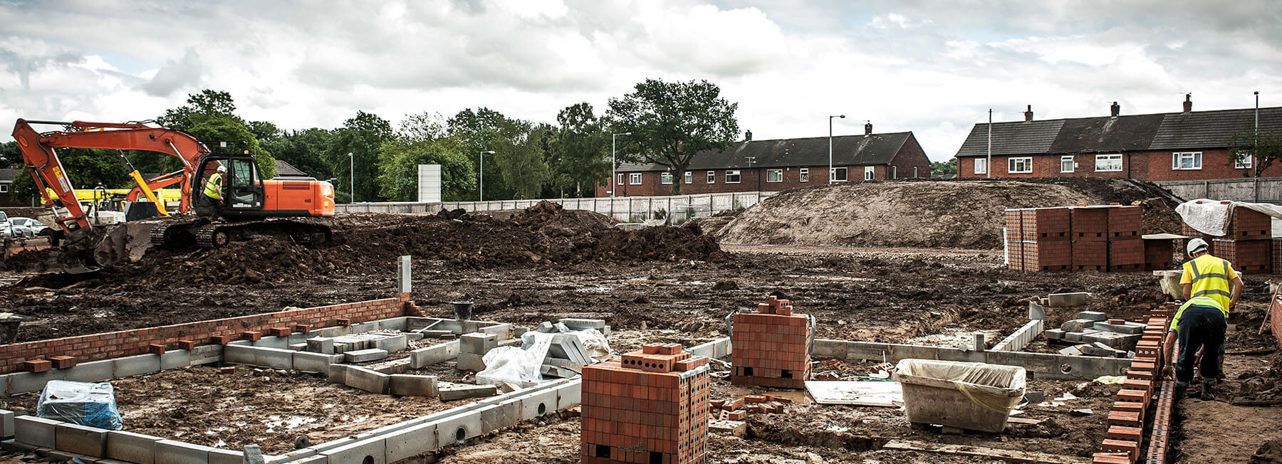 residential construction site